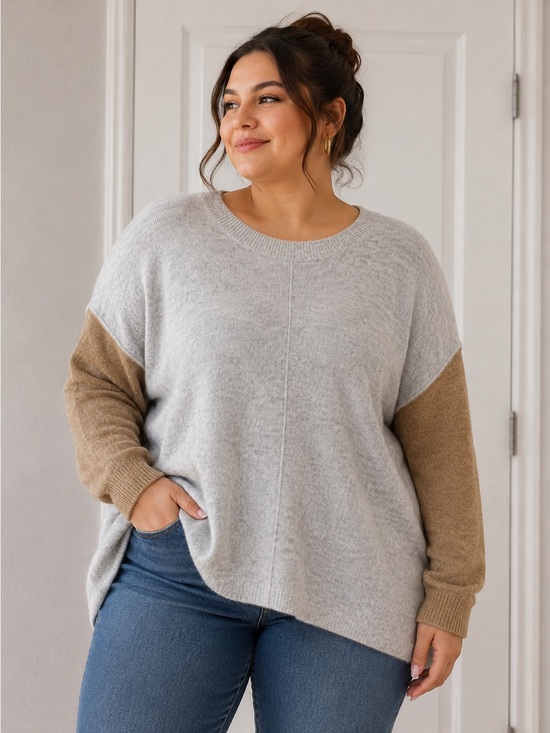 Vince Camuto Sweaters - Vince Camuto grey/ tan sweater